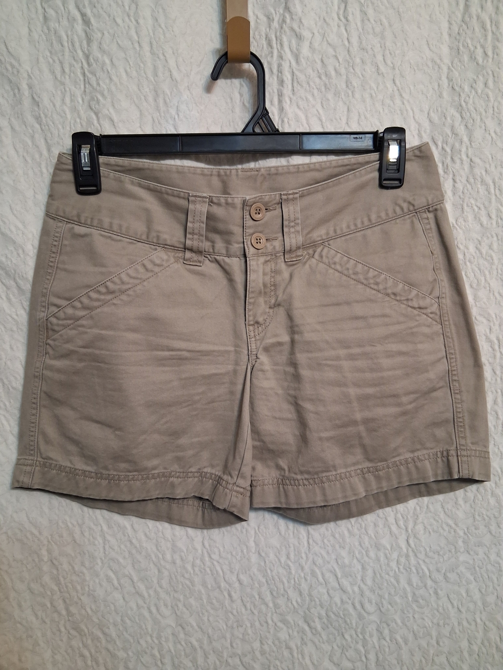 The North Face Beige Mid-Rise Bermuda Shorts